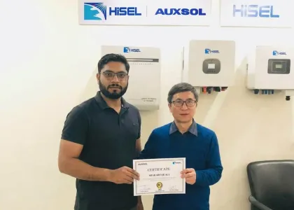 SG Solar Solutions certification document